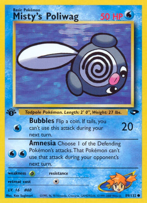 Misty's Poliwag [G2 - 089/132]