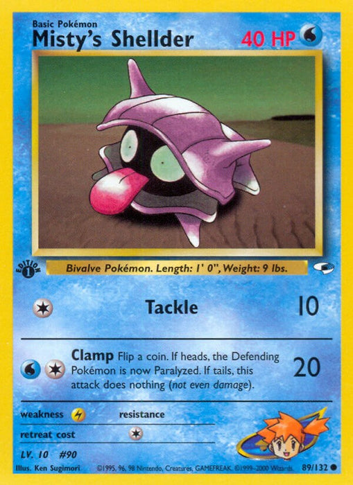 Misty's Shellder [G1 - 089/132]