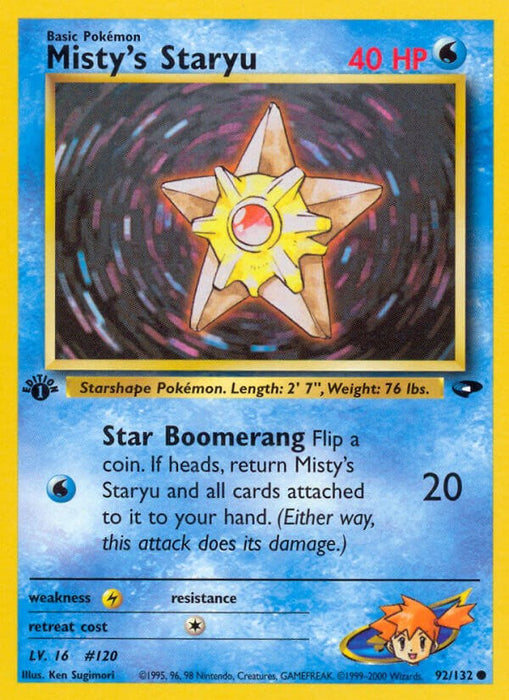 Misty's Staryu [G2 - 092/132]