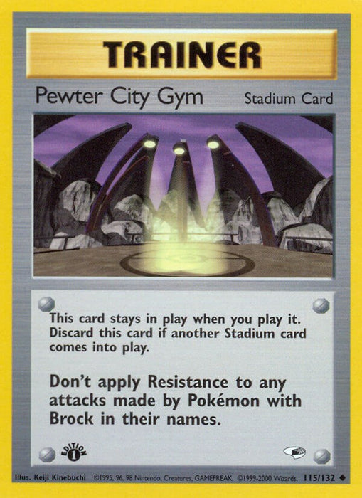 Pewter City Gym [G1 - 115/132]