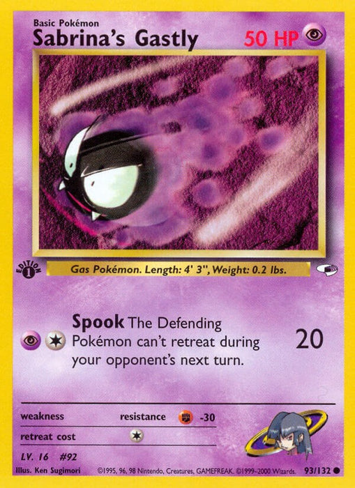 Sabrina's Gastly [G1 - 093/132]