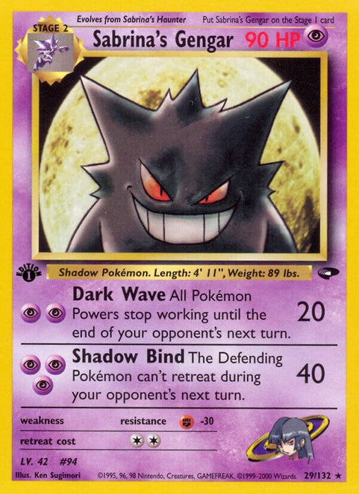 Sabrina's Gengar [G2 - 029/132]