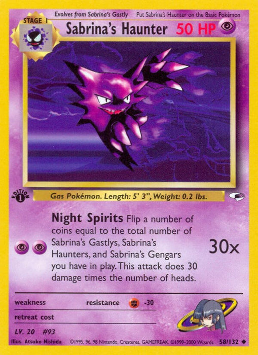 Sabrina's Haunter [G1 - 058/132]