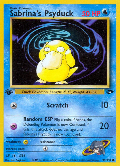 Sabrina's Psyduck [G2 - 099/132]