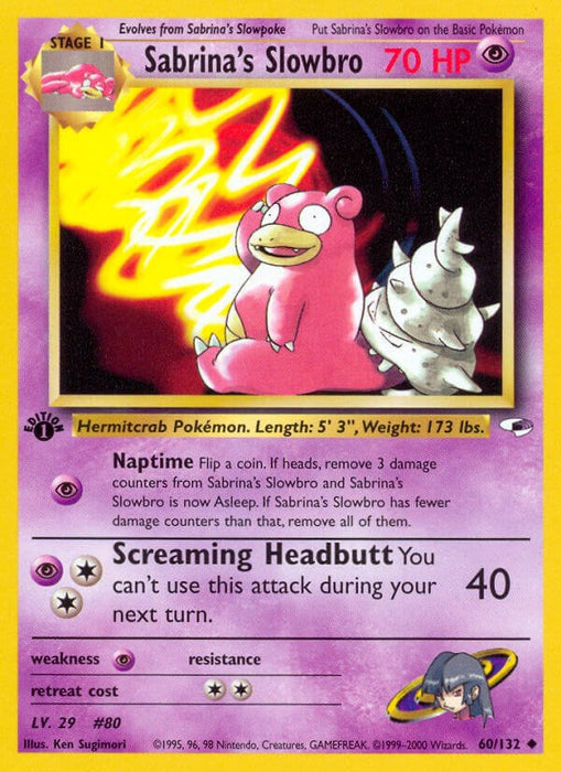 Sabrina's Slowbro [G1 - 060/132]