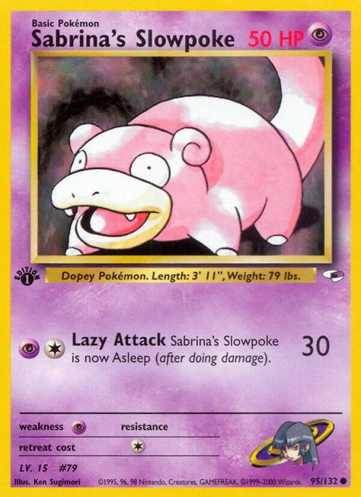 Sabrina's Slowpoke [G1 - 095/132]