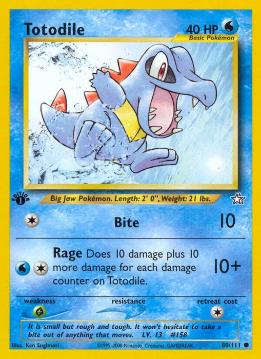 Totodile (80) [N1 - 080/111]