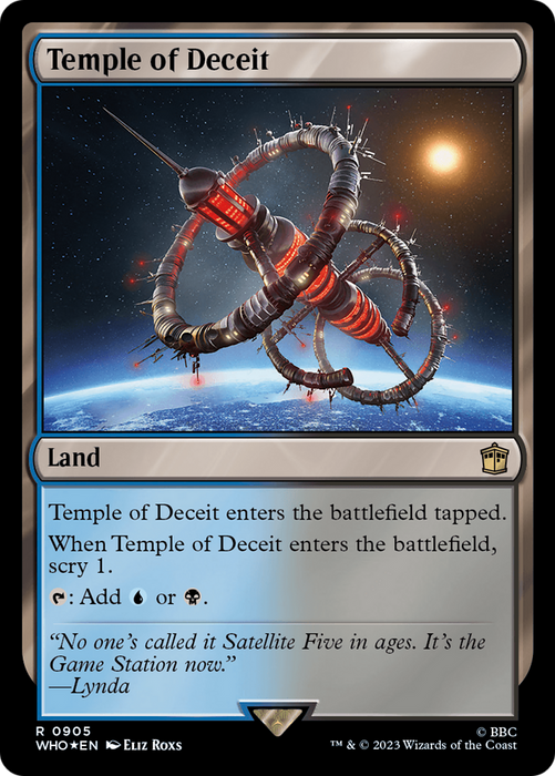 Temple of Deceit (Surge Foil) [Doctor Who]