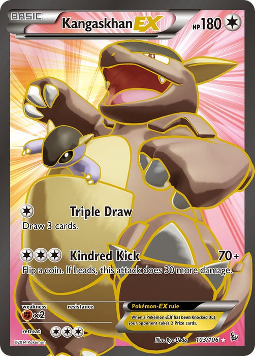 Kangaskhan EX (103 Full Art) [FLF - 103/106]