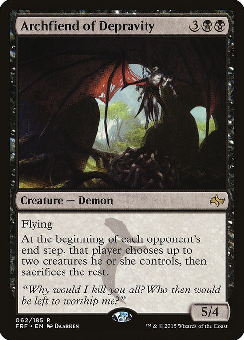 Archfiend of Depravity [FRF - 62]