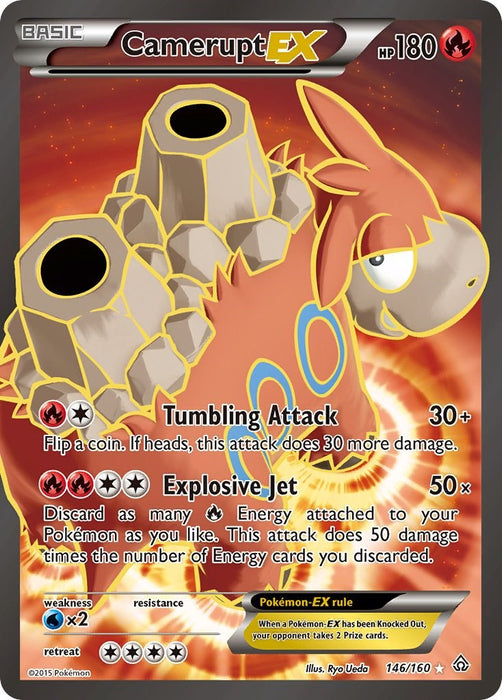 Camerupt EX (146 Full Art) [PRC - 146/160]