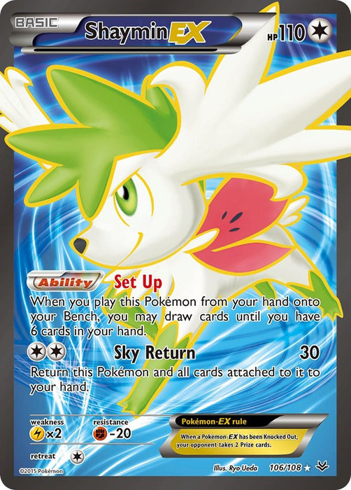 Shaymin EX (106 Full Art) [ROS - 106/108]