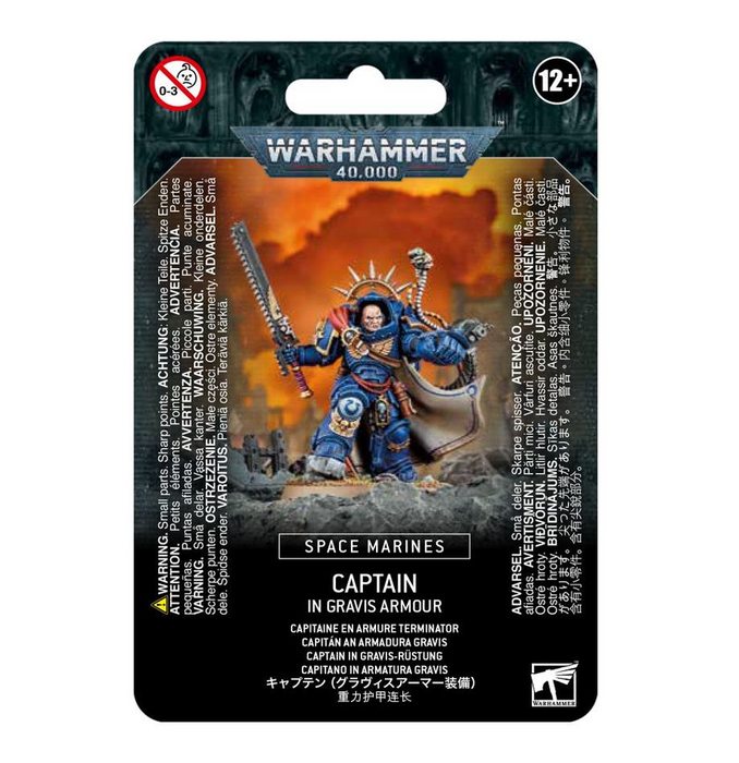 Space Marines - Captain in Gravis Armour