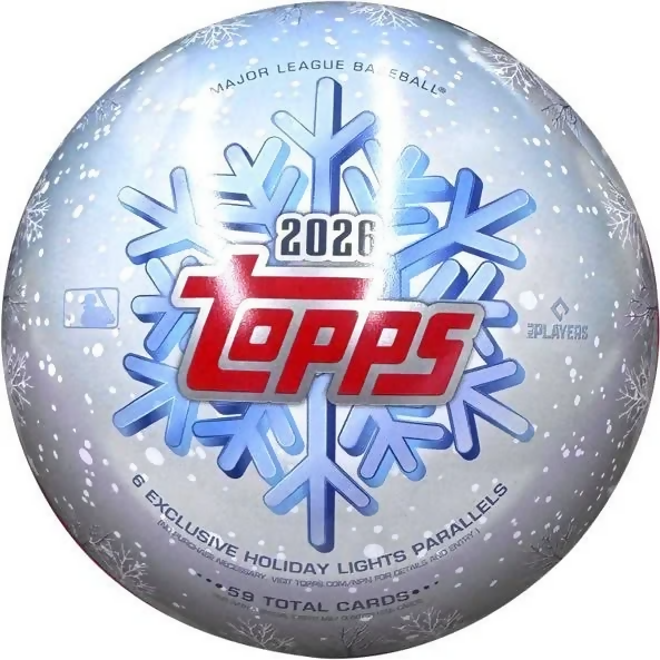 2026 Topps Holiday Baseball Tin