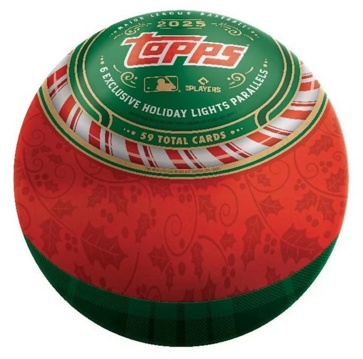 2025 Topps Holiday Baseball Tin
