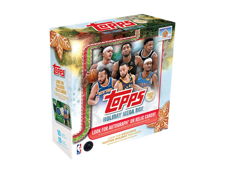 2025-26 Topps Holiday Basketball Mega Box