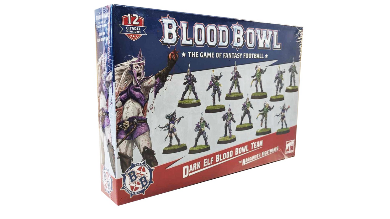 Blood Bowl - The Naggaroth Nightmares: Dark Elf Blood Bowl Team