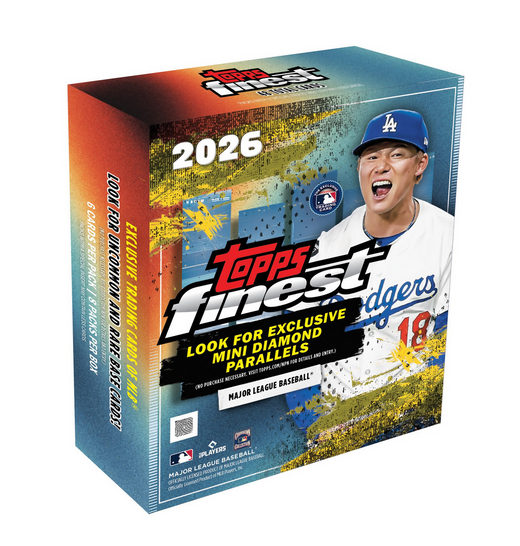 2026 Topps Finest Baseball Mega Box