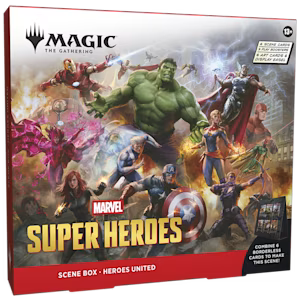 Magic: The Gathering Marvel Super Heroes Scene Boxes