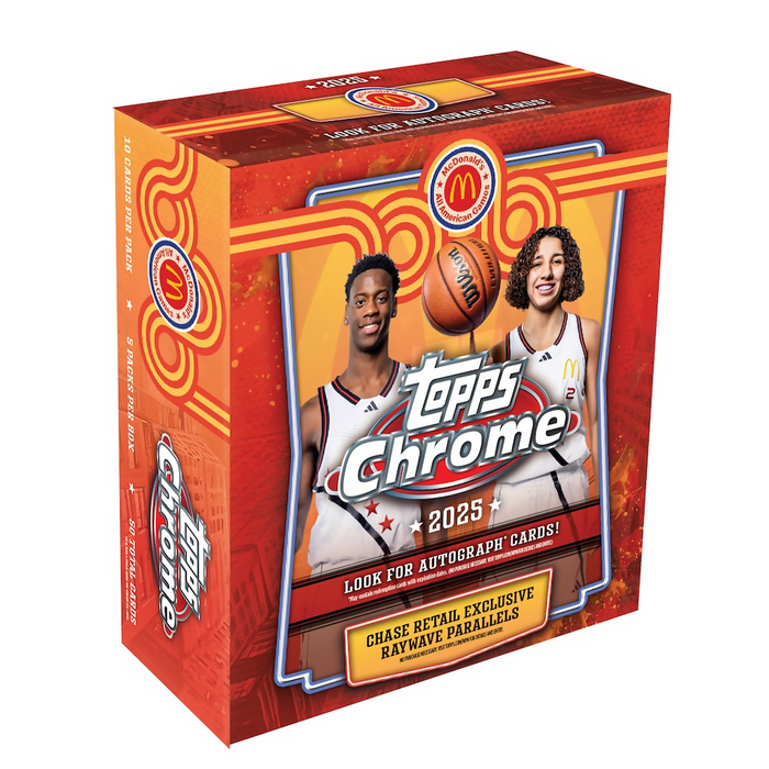 2025 Topps McDonald's All American Chrome Mega Box
