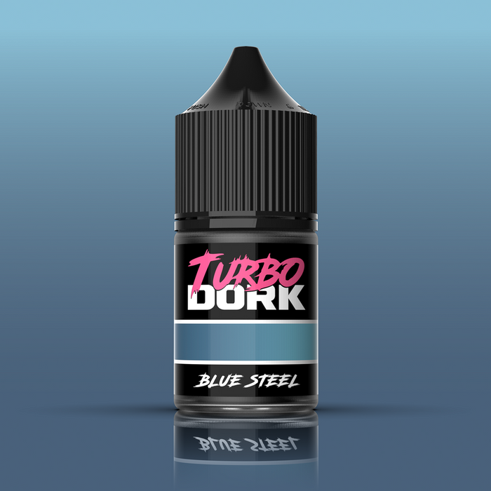 Turbo Dork Paint - Blue Steel 22 mL - Metallic