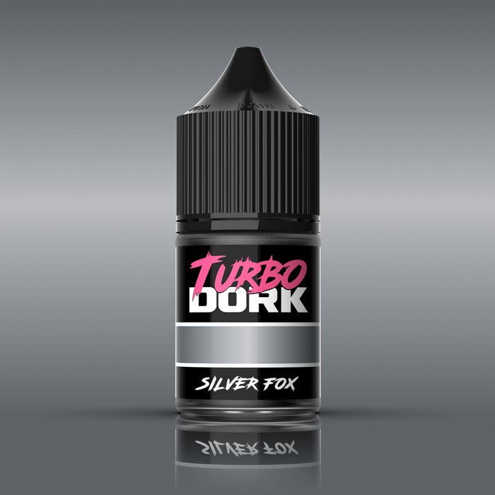 Turbo Dork Paint - Silver Fox 22 mL - Metallic