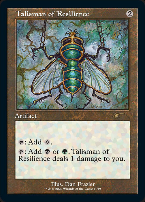 Talisman of Resilience (Foil Etched) [Secret Lair Drop Series]