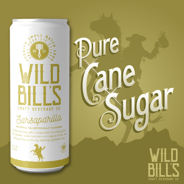 Sarsaparilla - Premium Cane Sugar Soda, 12-Pack, Cans