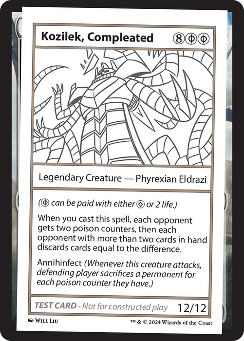 Kozilek, Completed [Mystery Booster 2 Playtest Cards]