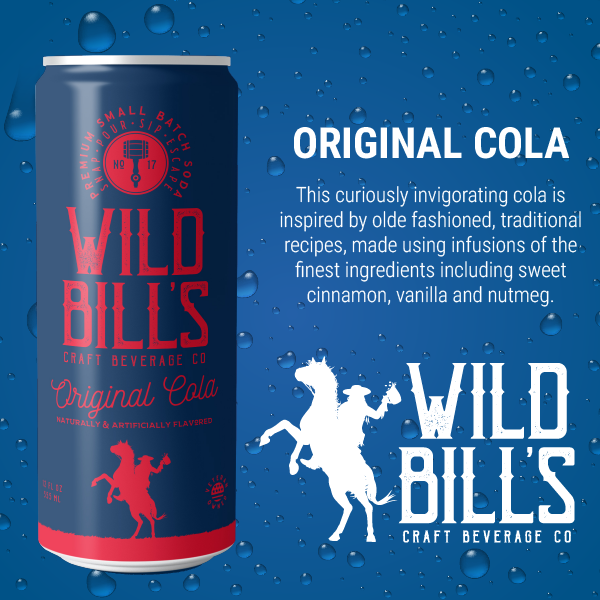 Original Cola - Premium Cane Sugar Soda, 12-Pack, Cans