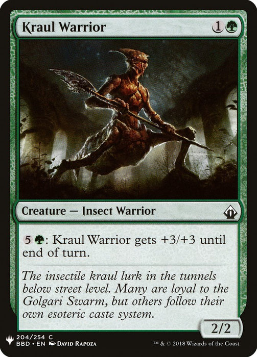 Kraul Warrior [Mystery Booster]