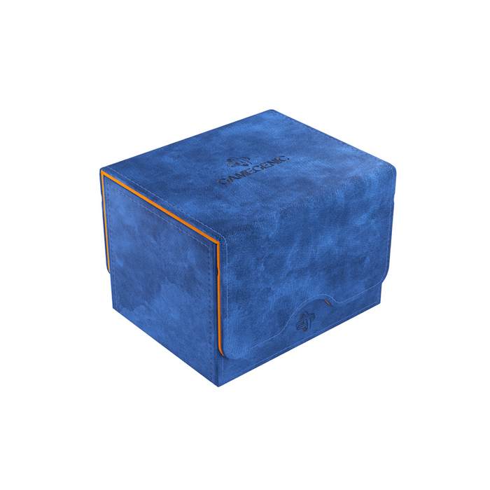 Gamegenic - Sidekick 100+ XL Card Convertible Deck Box: Blue/Orange Exclusive