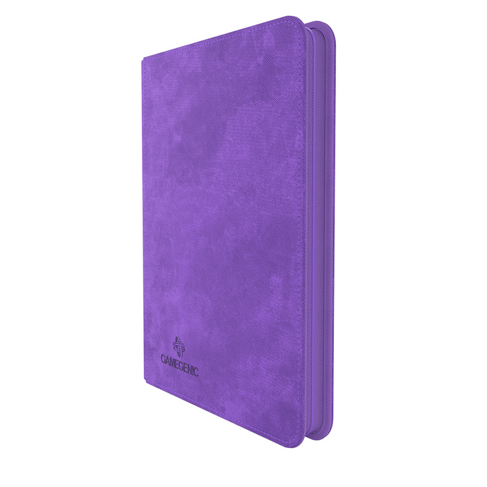 Gamegenic - Purple 8-Pocket Zip-Up Album