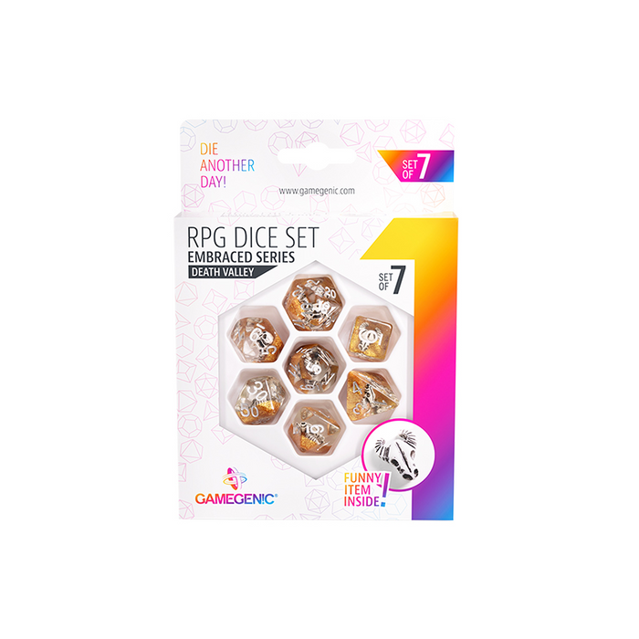 Gamegenic - Embraced Series: Death Valley RPG Dice Set (7pcs)