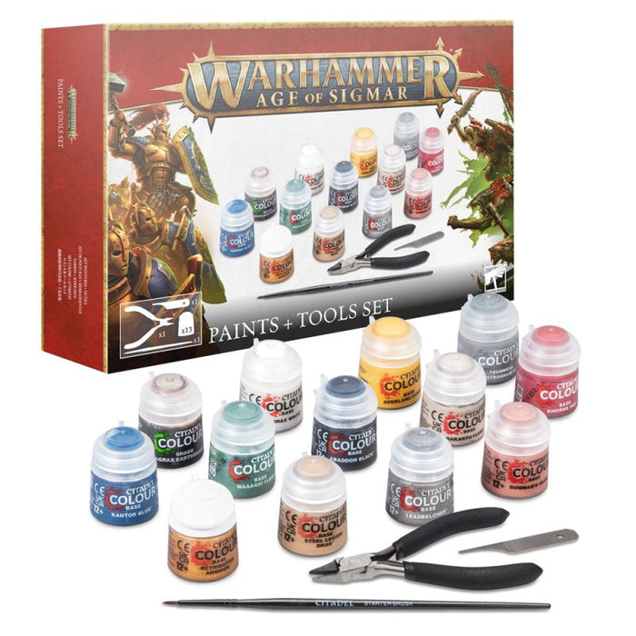 Age of Sigmar - Paints + Tools