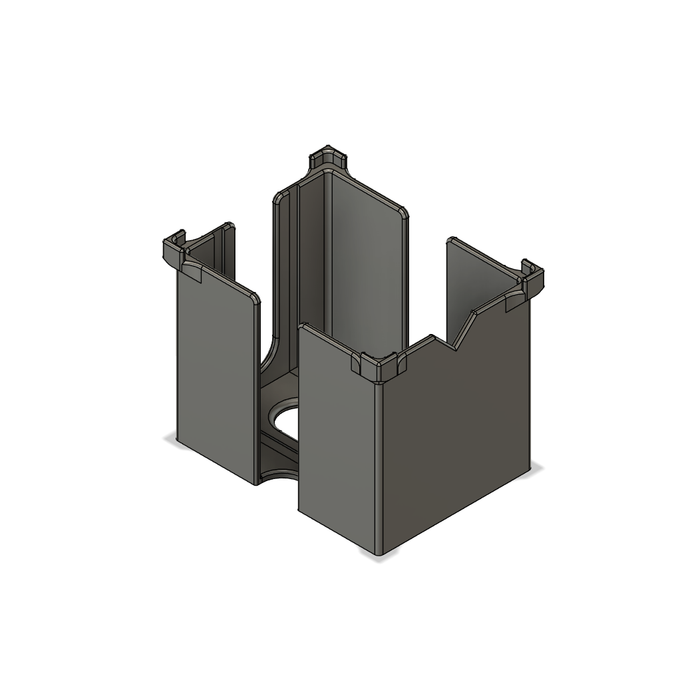 Digital File - Vertical Card Bin (4")