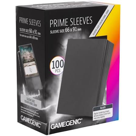 Gamegenic - Prime Card Sleeves: Black