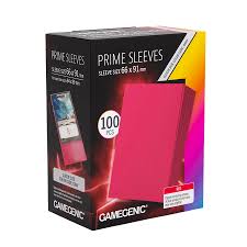 Gamegenic - Prime Card Sleeves: Red