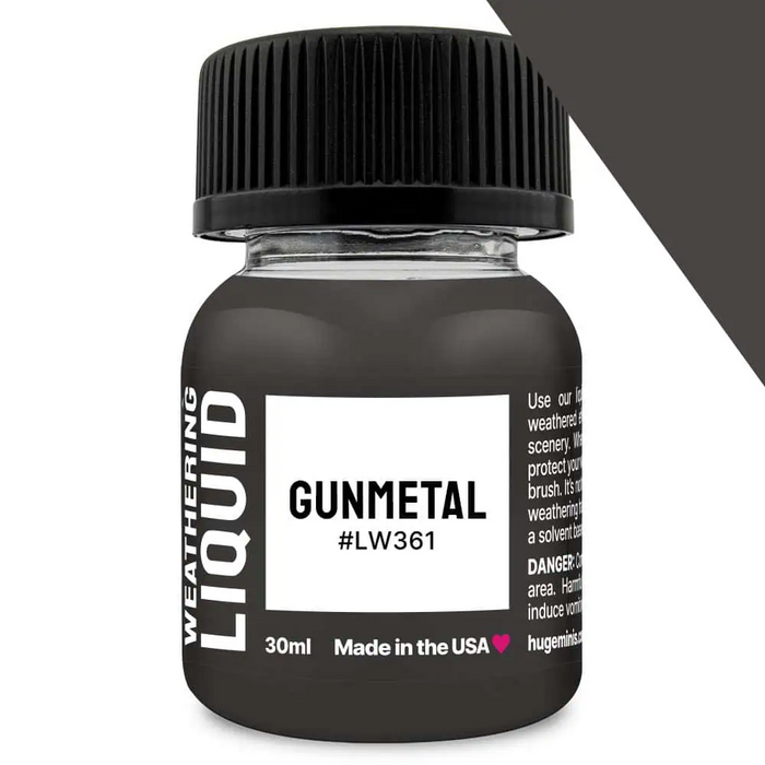 Gunmetal Weathering Liquid