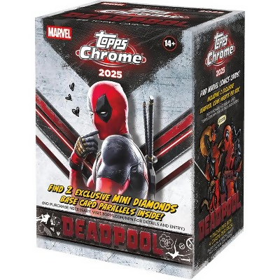 2025 Topps Chrome Deadpool Blaster Box