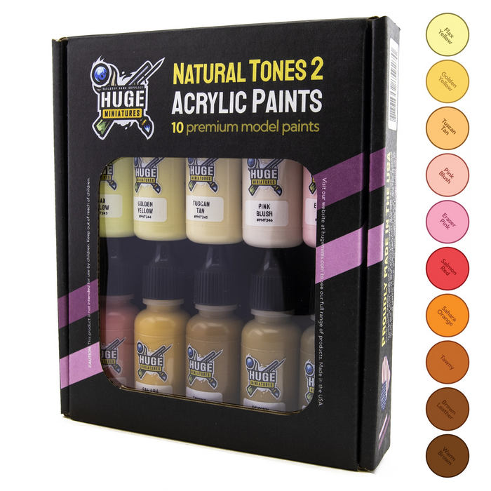 Natural Tones 2 Paint Bundle Box