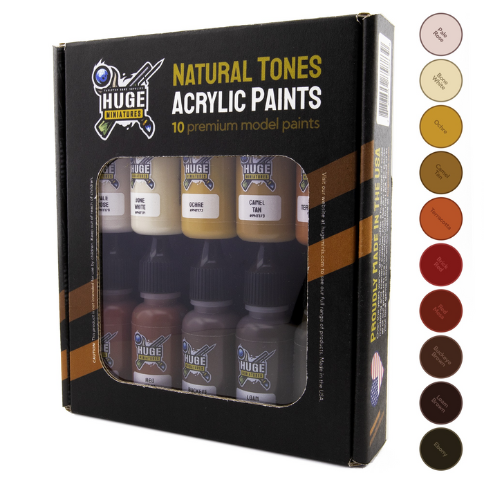 Natural Tones Paint Bundle Box