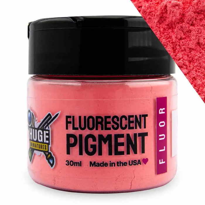 Neon Red Weathering Powder