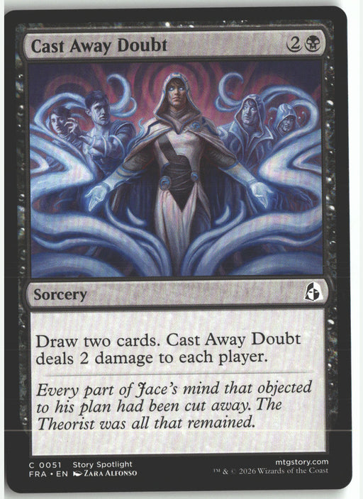 Cast Away Doubt Art Card