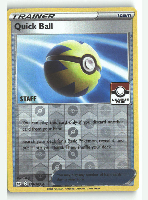 Quick Ball - 179/202 (League Cup) [Staff]