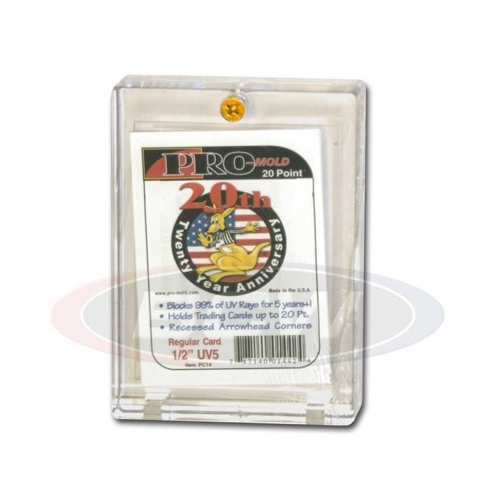 Pro-Mold - 1/2 in. 1-Screw Card Holder - 20 PT (5 Year+ UV)