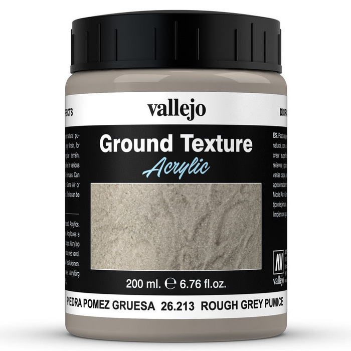 Vallejo Diorama Effects - Rough Grey Pumice Ground Texture