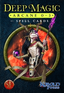 D&D 5th Edition: Deep Magic Spell Cards - Arcane 0-3