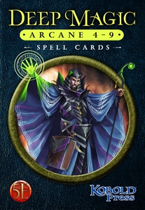 D&D 5th Edition: Deep Magic Spell Cards - Arcane 4-9