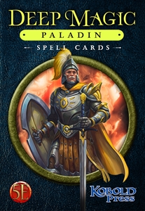 D&D 5th Edition: Deep Magic Spell Cards - Paladin